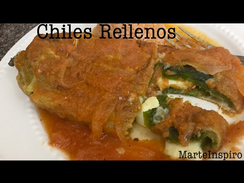 Como Hacer Chiles Rellenos / Recetas Mexicanas